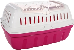 Transport cage rodent lizzie pink L - 26x40x23cm